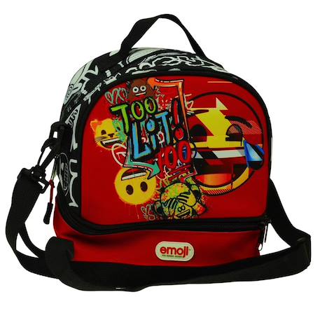 Sac gouter emoji too lit 21 cm - sac déjeuner  - vertbaudet enfant