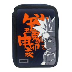 Trousse zippée 2 compartiments personnage naruto ensemble papeterie 20 cm  - vertbaudet enfant