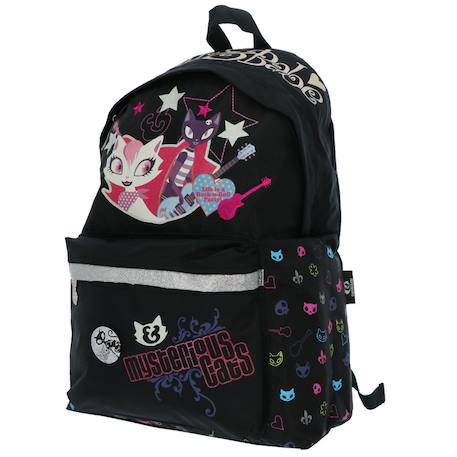 Fille-Sac à dos scolaire fille sugar & babe mysterious cats pop-rock 45 cm