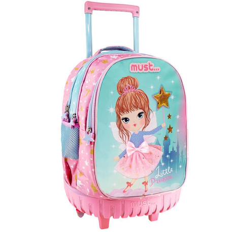 Fille-Accessoires-Cartable, trousse-Sac à dos à roulettes - little princess 45 cm trolley - fille