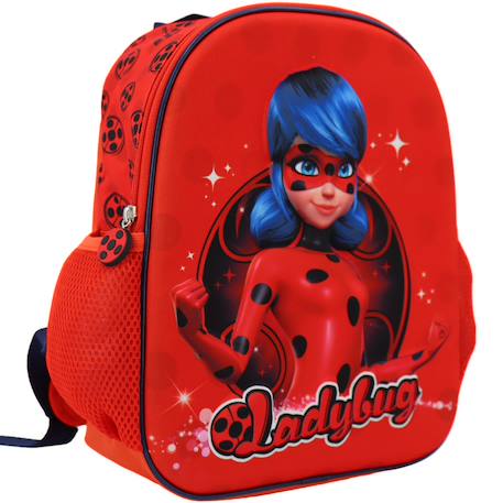 Fille-Accessoires-Fourniture scolaire-Cartable-Sac à dos maternelle fille miraculous ladybug léger et résistant 32 cm