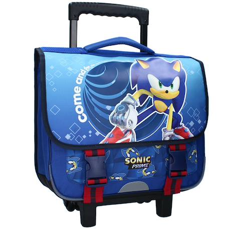 Garçon-Accessoires-Cartable trolley sonic supreme power avec 2 compartiments 38 cm