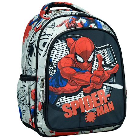 Sac à dos enfant spiderman 12l zippé 30x25x15 cm  - vertbaudet enfant