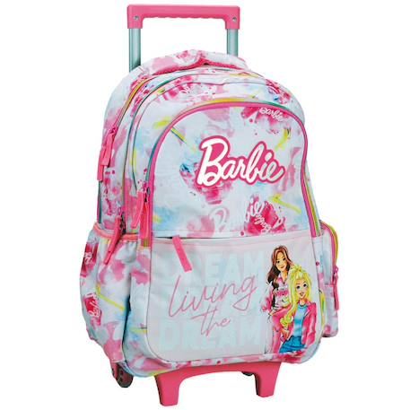 Fille-Accessoires-Sac à dos à roulettes - licence barbie - haut de gamme