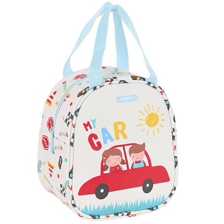 Garçon-Accessoires-Cartable, trousse-Sac goûter isotherme my car 22 cm - sac déjeuner