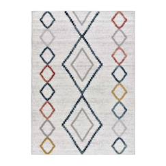 -Tapis à motifs géométriques quadris