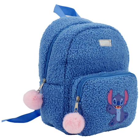 Fille-Sac à dos peluche stitch en teddy fleece