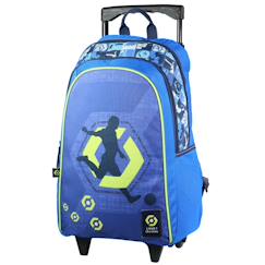 Sac à dos trolley ligue 1 bagtrotter 45 cm polyester 2 compartiments zippés  - vertbaudet enfant