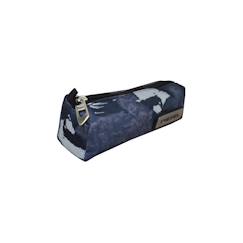 Jouet-Matériel scolaire-Trousse ovale en tissu imperméable avec logo diesel