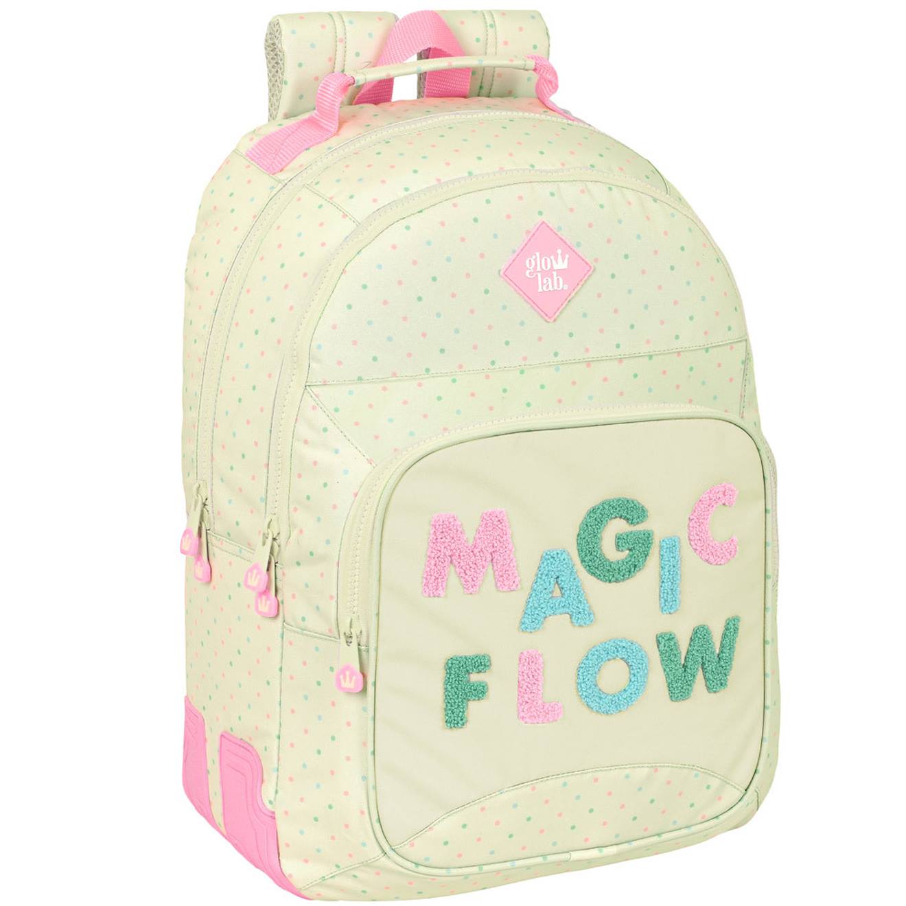 Sac À Dos Double Compartiment Glowlab Magic Flow 32x15x42 Cm Multicolore