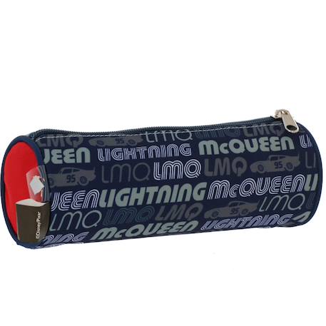 Trousse garçon ronde synthétique cars lightning mcqueen Bleu marine 3 - vertbaudet enfant 