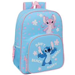 Sac à dos scolaire enfant fille polyester 2 compartiments lilo et stitch  - vertbaudet enfant
