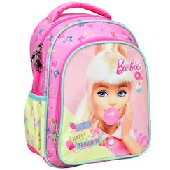 Sac à dos maternelle fille barbie motif bubble 30 cm  - vertbaudet enfant