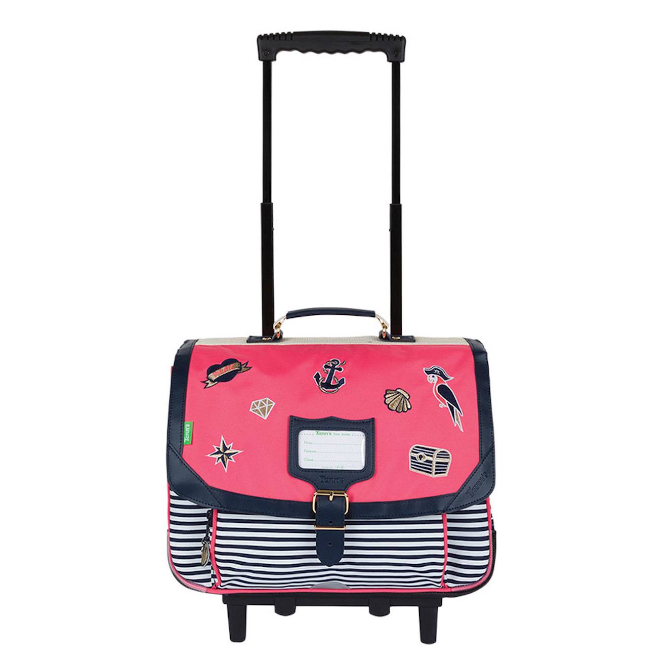 Cartable Roulettes Fille 38 Cm Enora Les Fantaisies 2 Compartiments Rosebleuvert 87 €
