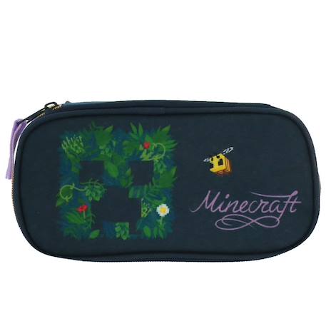Garçon-Accessoires-Trousse fille minecraft toile motif creeper botanique