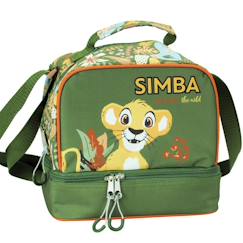 Puériculture-Repas-Vaisselle, coffret repas-Sac goûter simba lion disney 21 cm - sac déjeuner