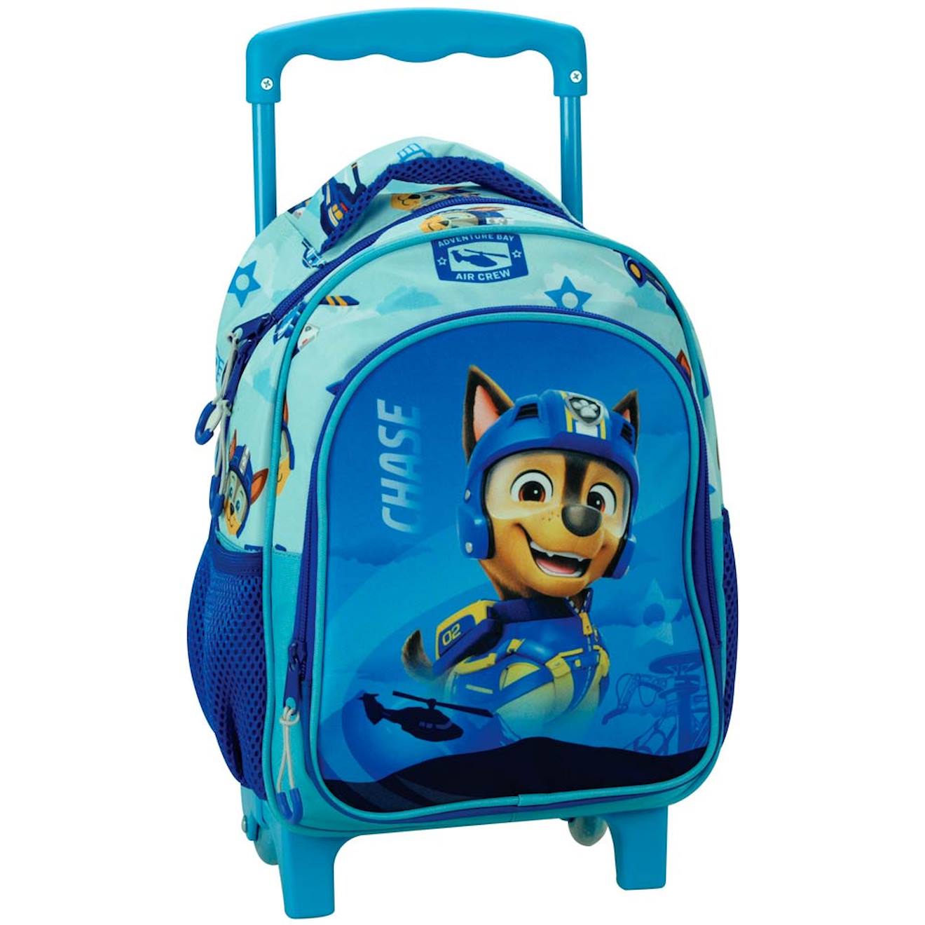 Sac À Dos Trolley Maternelle Garçon Chase De La Pat Patrouille 30 Cm Bleu / Bleu