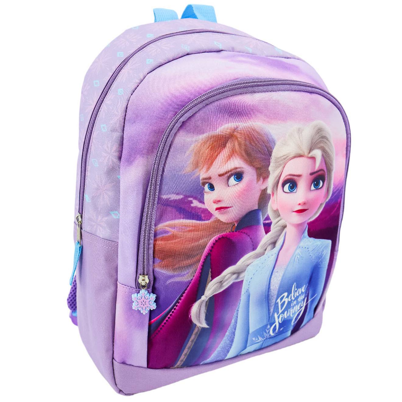 Sac Dos Enfant Fille La Reine Des Neiges Avec Elsa Et Anna 38 Cm Blanc Violet Bleu 26 €