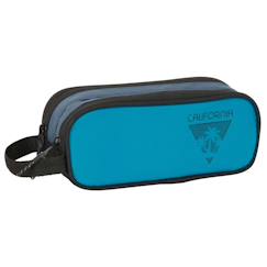 Jouet-Trousse rectangulaire double compartiment blackfit8 california 21 cm