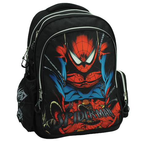 Sac à dos scolaire garçon spider-man en textile résistant spiderman  - vertbaudet enfant