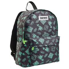 Sac à dos fortnite zippé 40 x 30 x 12 cm – 1 poche zippée  - vertbaudet enfant