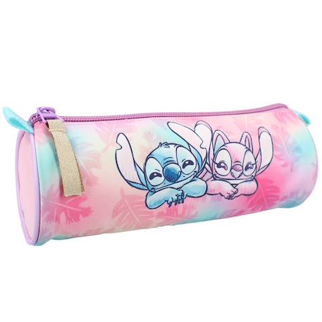 Fille-Accessoires-Cartable, trousse-Trousse ronde stitch wild energy - 20 cm