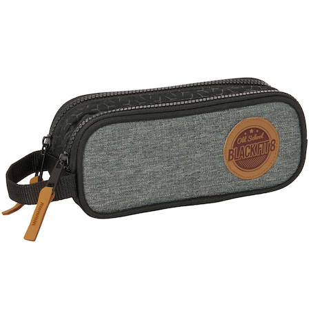 Garçon-Accessoires-Trousse garçon double compartiment textile recyclé blackfit8