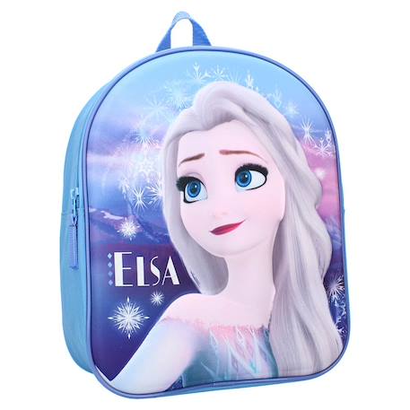 Fille-Sac à dos enfant la reine des neiges ii 3d elsa – paillettes – disney