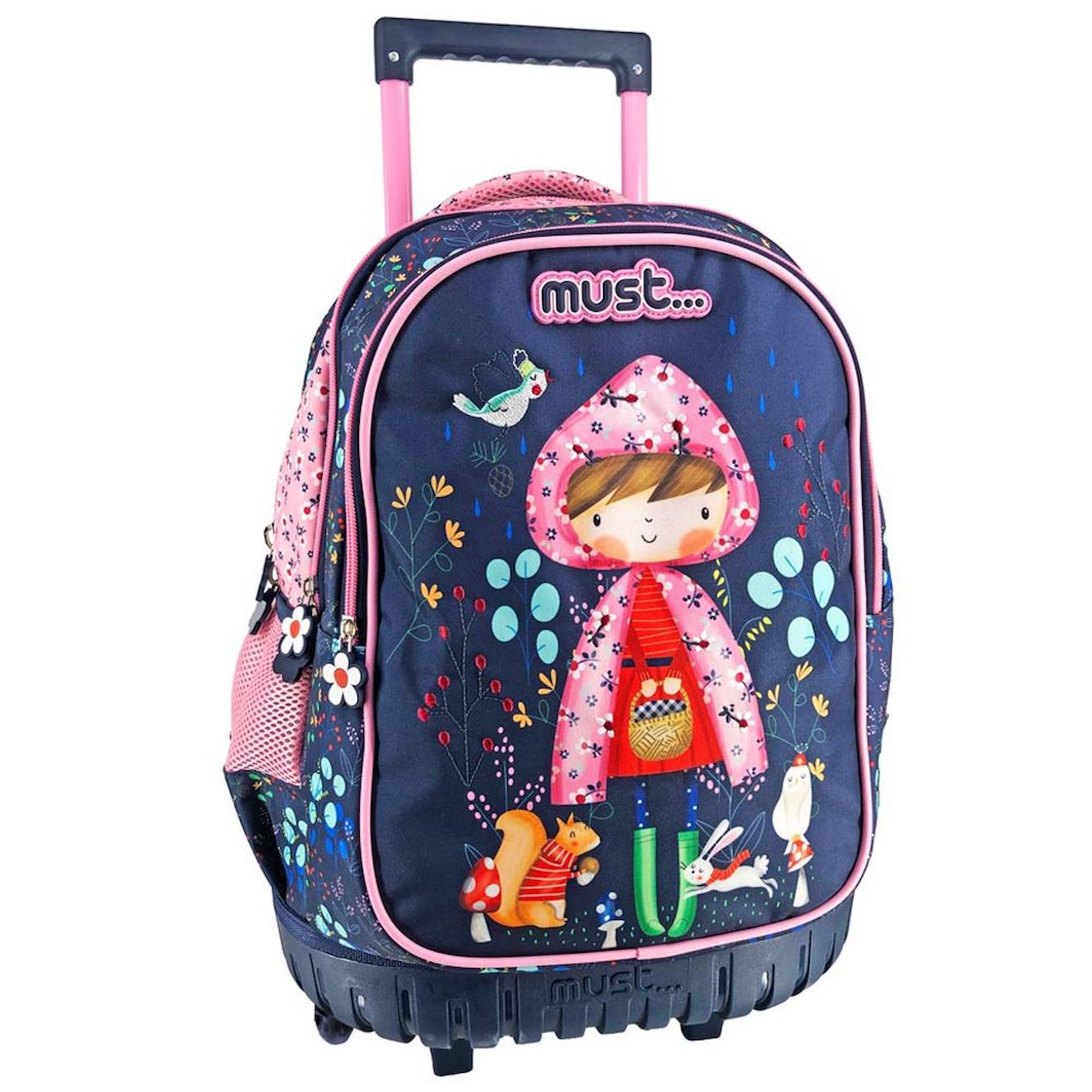 Sac À Dos À Roulettes Hello Rain Must 45 Cm Trolley Multicolore