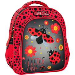Sac à dos fille cmp imprimé coccinelle panneau avant moulé  - vertbaudet enfant