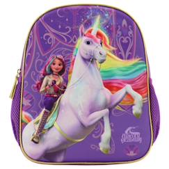 Sac à dos maternelle fille 3d licorne unicorn academy  - vertbaudet enfant