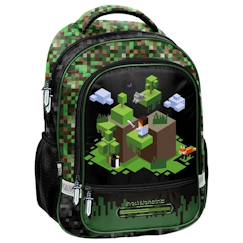 Sac à dos garçon gaming imprimé pixel synthétique  - vertbaudet enfant