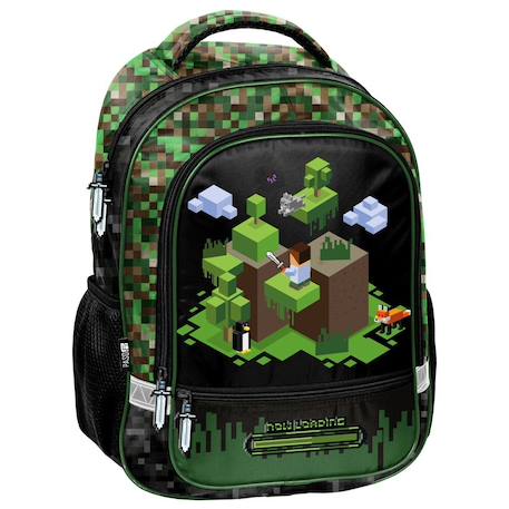 Garçon-Accessoires-Fourniture scolaire-Cartable-Sac à dos garçon gaming imprimé pixel synthétique
