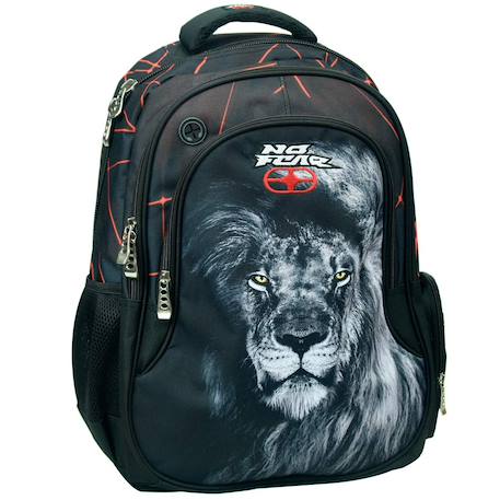 Garçon-Accessoires-Sac à dos scolaire garçon no fear lion photoréaliste 43 cm