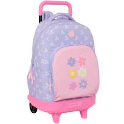 Sac à dos à roulettes blackfit8 smile 45 cm trolley haut de gamme  - vertbaudet enfant