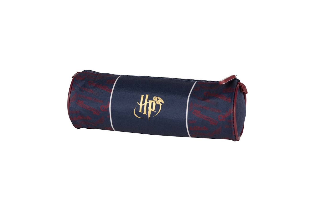 Harry Potter - Trousse Scolaire Ronde Quidditch - Bleubordeaux - 2 Compartiments Bleu 12 €
