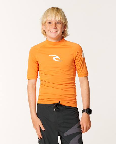 T-shirt anti-uv waves manches courtes garçon  - vertbaudet enfant