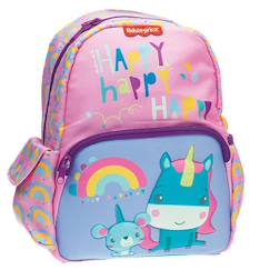 Sac à dos maternelle fille licorne imprimé fisher-price 30 cm  - vertbaudet enfant
