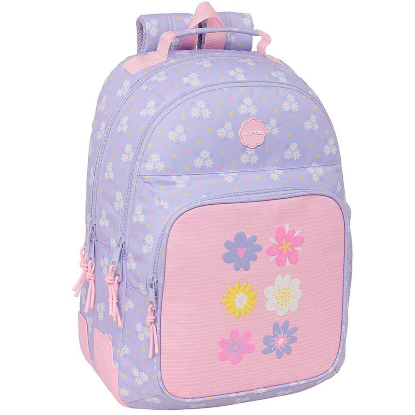 Sac À Dos Safta Bouquet 42 Cm - 2 Cpt Multicolore