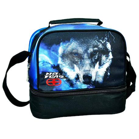 Garçon-Accessoires-Cartable, trousse-Sac gouter no fear loup de la nuit 21 cm - sac déjeuner