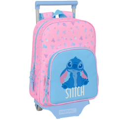 Sac à dos à roulettes stitch bright 34 cm trolley maternelle  - vertbaudet enfant