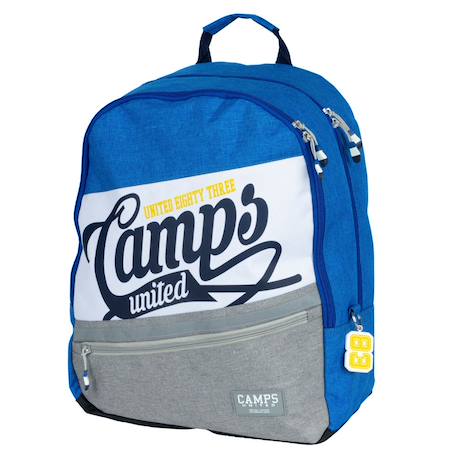 Garçon-Accessoires-Sac à dos scolaire camps united 42 cm à 2 compartiments zippés
