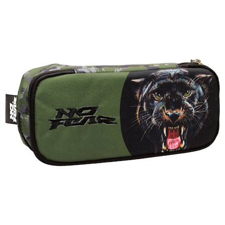 Fille-Accessoires-Trousse zippée matelassée motif puma camouflage