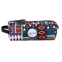 Jouet-Trousse fille rectangulaire 2 compartiments rip curl multico 21 cm
