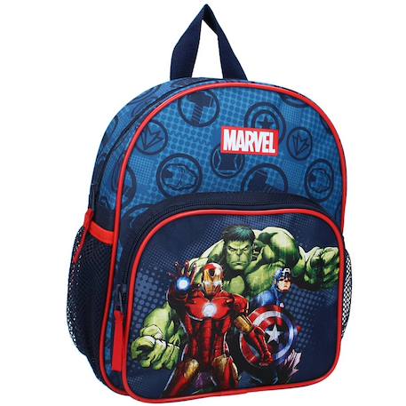 Sac à dos maternelle marvel avengers ultraforce - hulk, iron man, captain america - 30 cm  - vertbaudet enfant