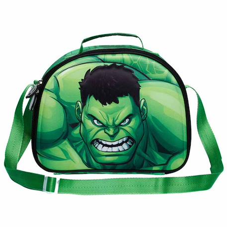 Sac gouter hulk 3d 25 cm - sac déjeuner (modèle 1)  - vertbaudet enfant