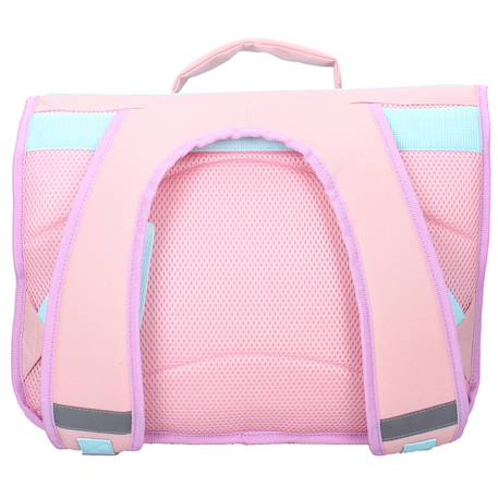 Sac besace scolaire stitch aloha 38 cm à 2 compartiments Bleu lavande 3 - vertbaudet enfant 
