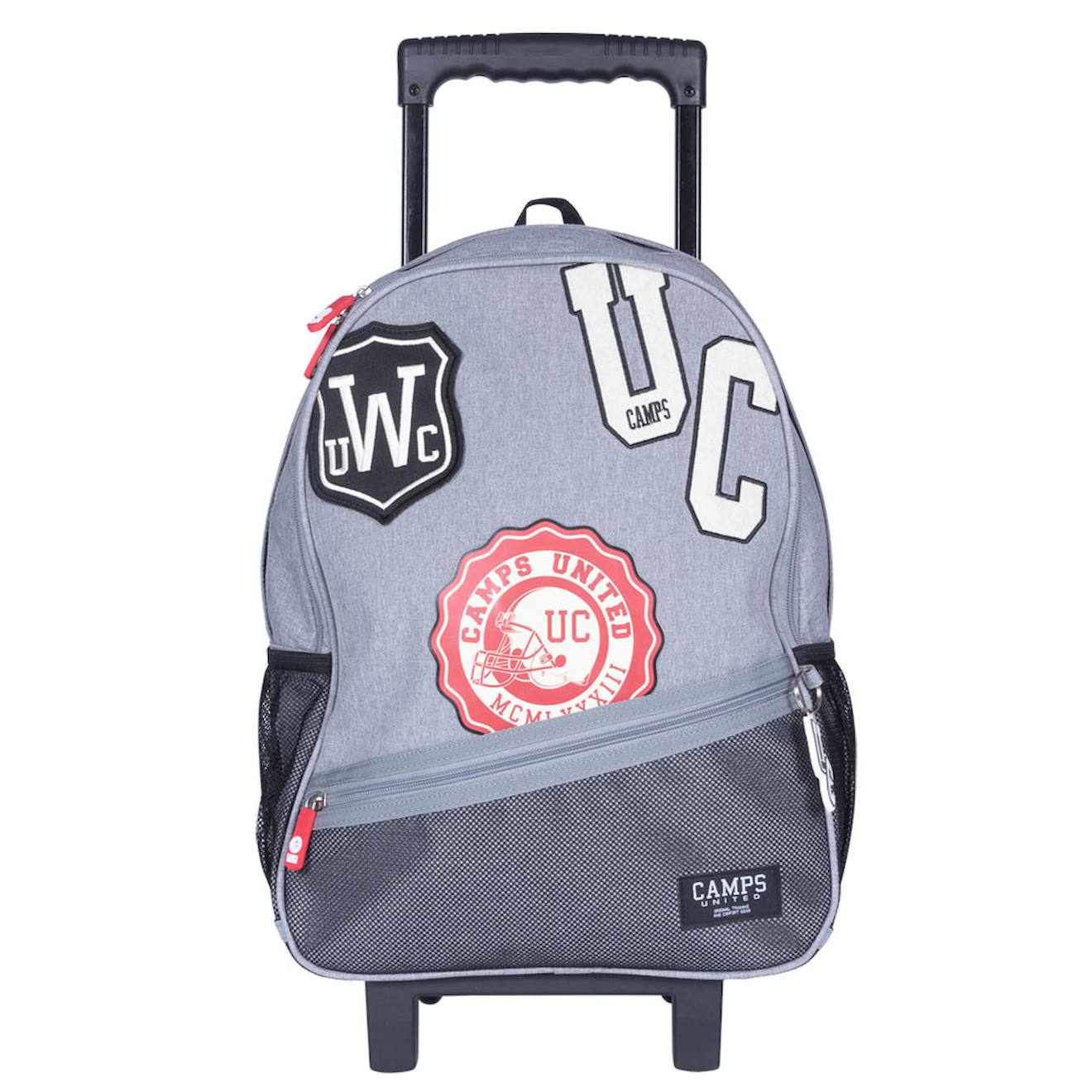 Sac À Dos À Roulettes Garçon Camps 43 Cm Avec Compartiment Ordinateur Gris / Noir / Noir Sac À Dos À Roulettes Garçon Camps 43 Cm Avec Compartiment Ordinateur Gris / Noir / Noir