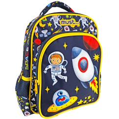 -Sac à dos maternelle garçon thème espace alien 31 cm