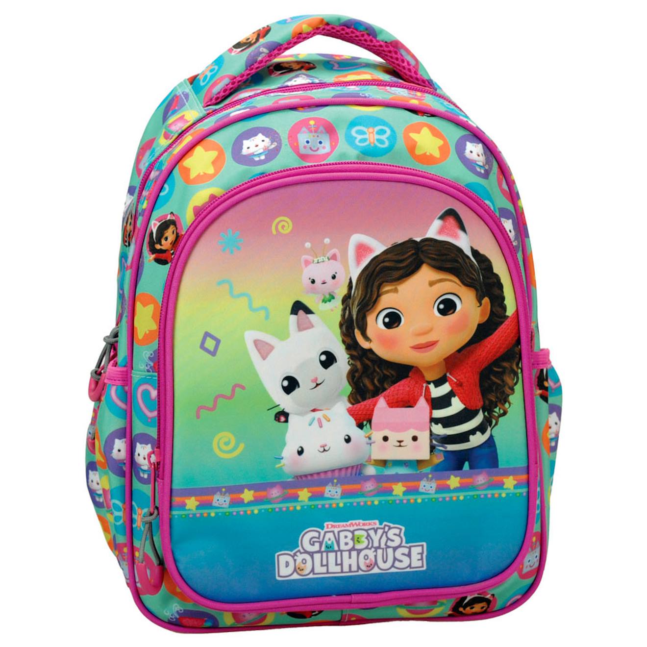 Sac À Dos Maternelle Fille Tissu Synthétique Multicolore